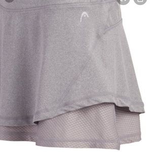 HEAD FLINT GREY VALIANT SKORT - M